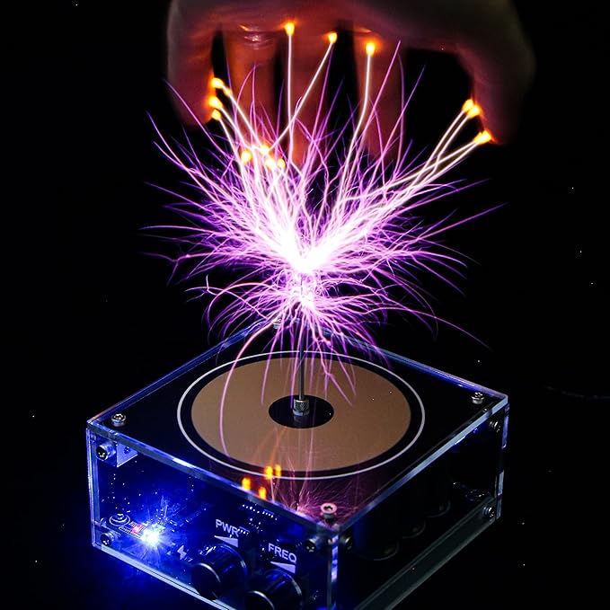The ElectroMusik Bluetooth Tesla Coil Speaker